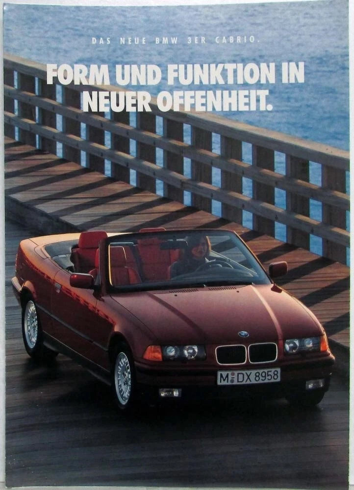 Sales Folder for BMW 3-Series Convertible (1993) - Dutch Text