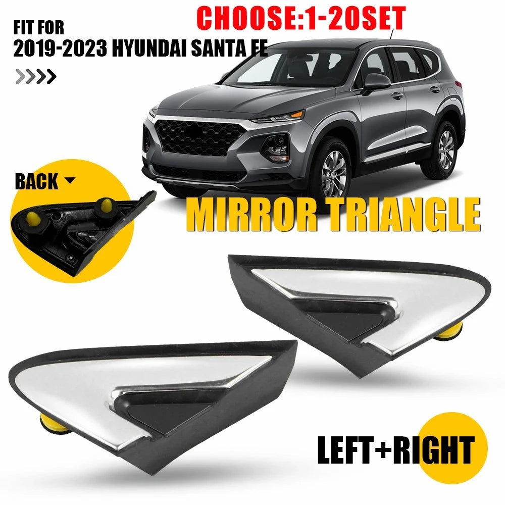 Fender Molding Mirror Corner Left Right for Hyundai Santa Fe (2019–2023)