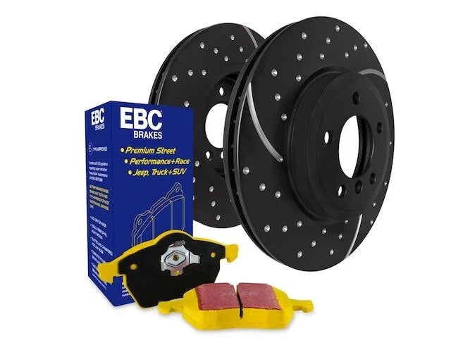 Front Brake Pad and Rotor Kit for Mazda RX7 (1986–1991) KN949ZT