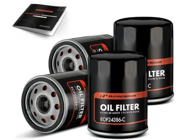 Set of 2 Engine Oil Filters for Suzuki SX4 2.0L (2007–2013) XK895QS