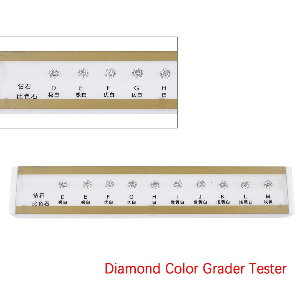 10CT Diamond Color Grading Tester for Grading D-M Color Stones