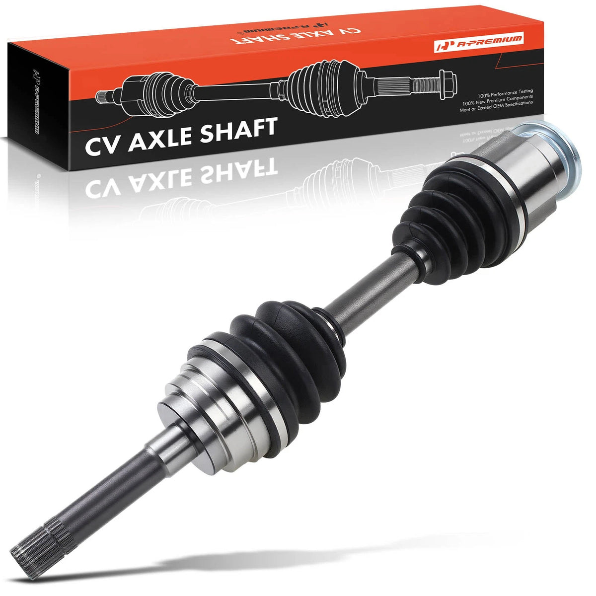 Front Left CV Axle Assembly for Mazda B2600 (1987–1993) M07025600A, M07025600B, 66-8020