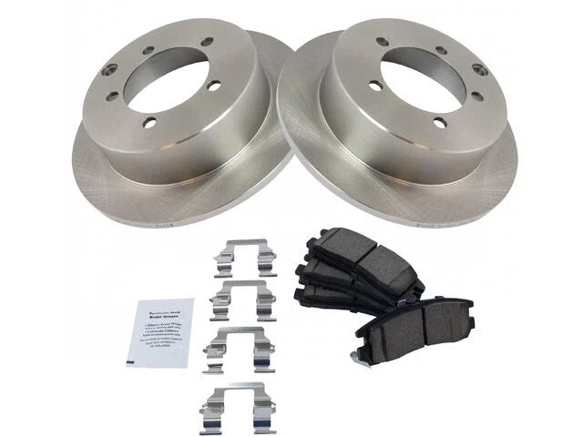 Brake Pad and Rotor Kit for Mitsubishi Galant (1999–2003) 63158VFKN