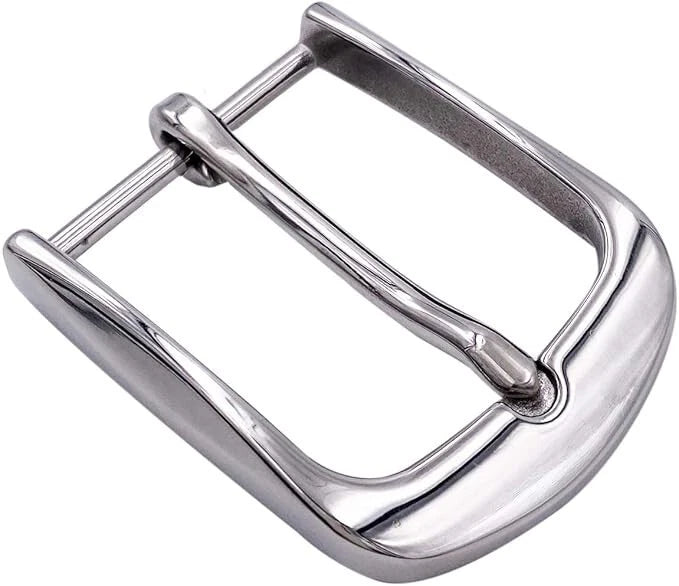 1.5" Heavy Duty Stainless Steel Single Prong Square Belt Buckle