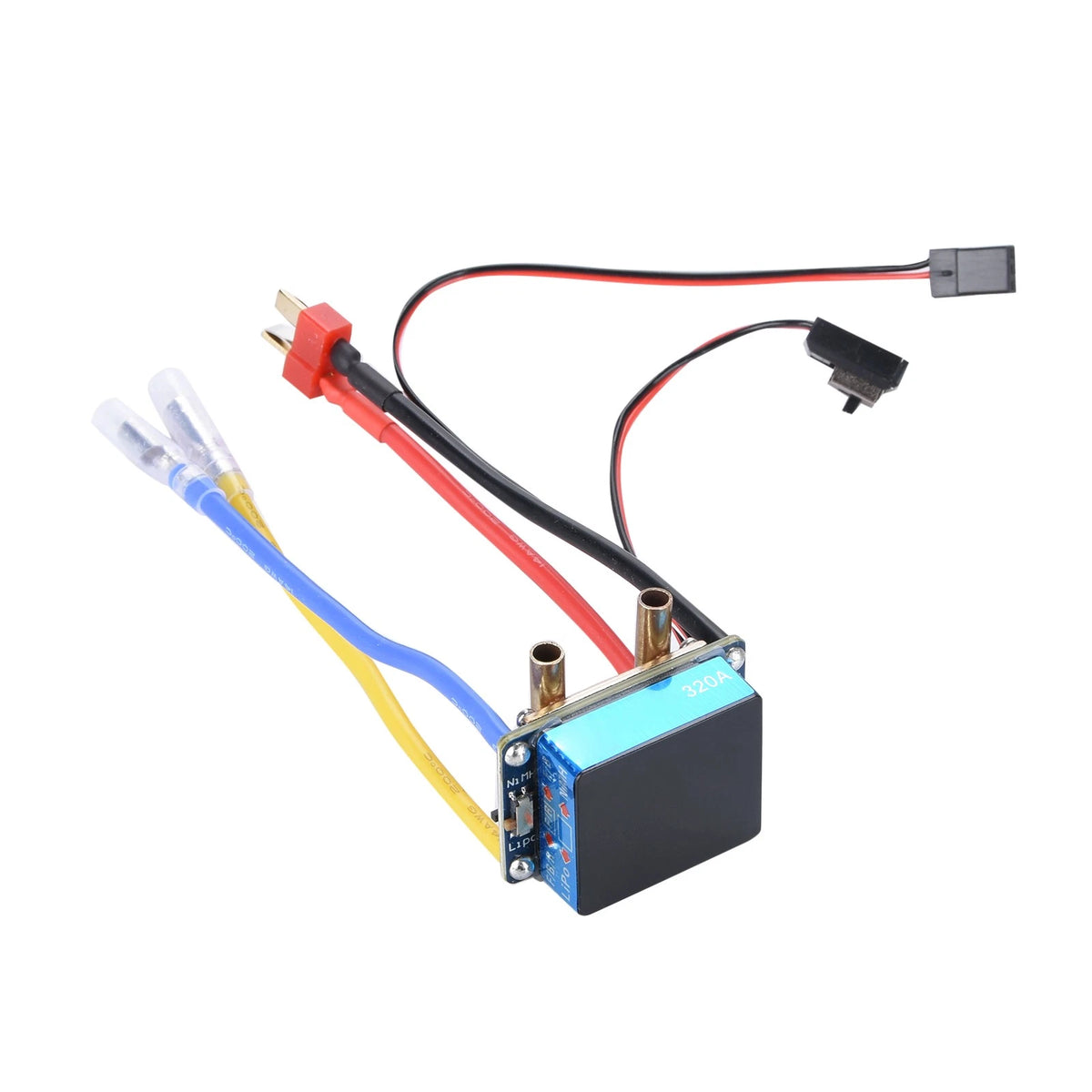 Waterproof ESC 480A/80A for RC Car Boat (2-4S, 5V/3A)