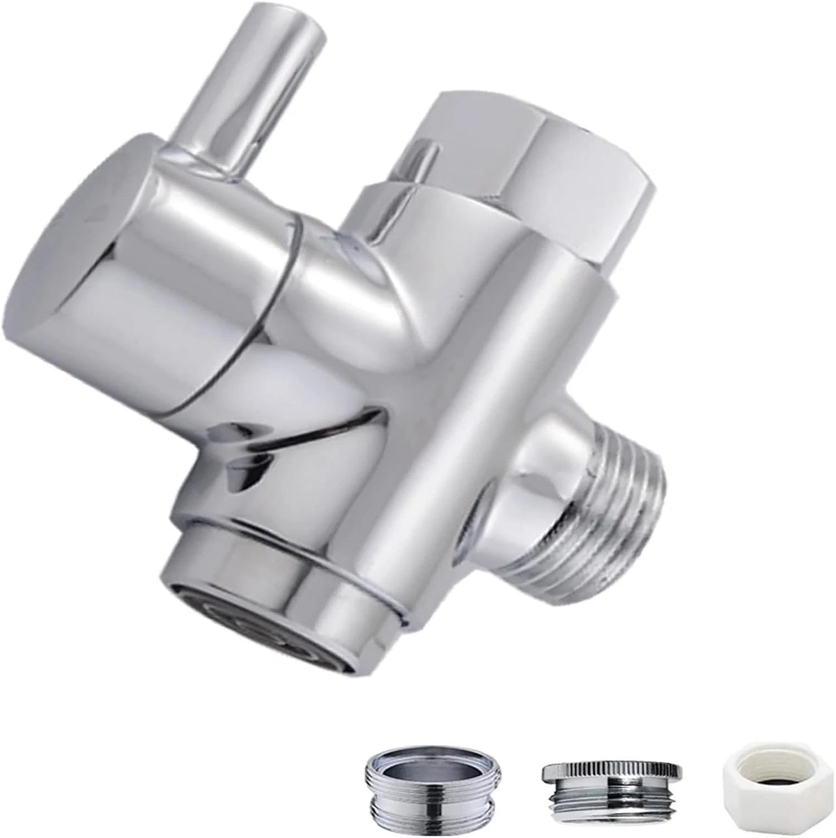 Brass Faucet Diverter Valve for Sink Hose Attachment