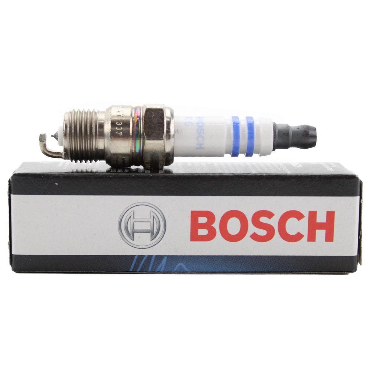 Bosch 9659 Double Iridium Spark Plug for Chevy Cadillac Ford GMC (OE)