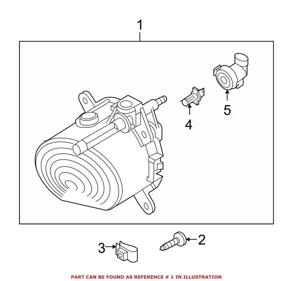 Genuine OEM Fog Light for BMW (63177162739) (2010–2017)