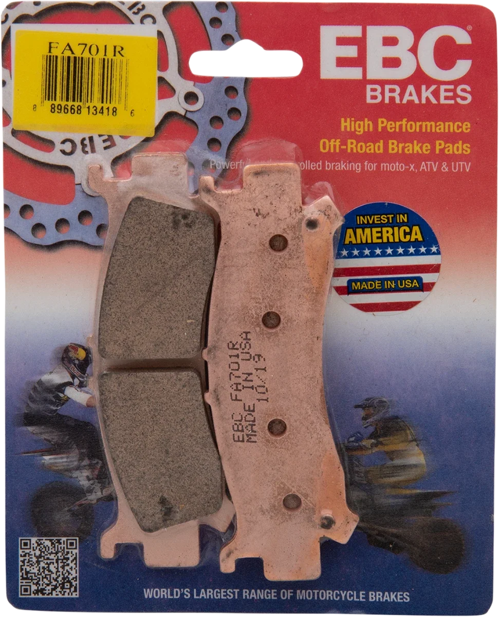 EBC Sintered "R" Brake Pads FA701R for