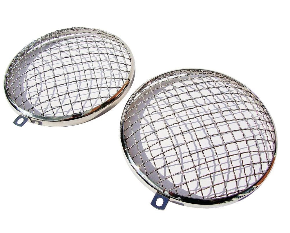 Mesh Head Lamp Grilles for VW T2 Bay Window (1967–1979)