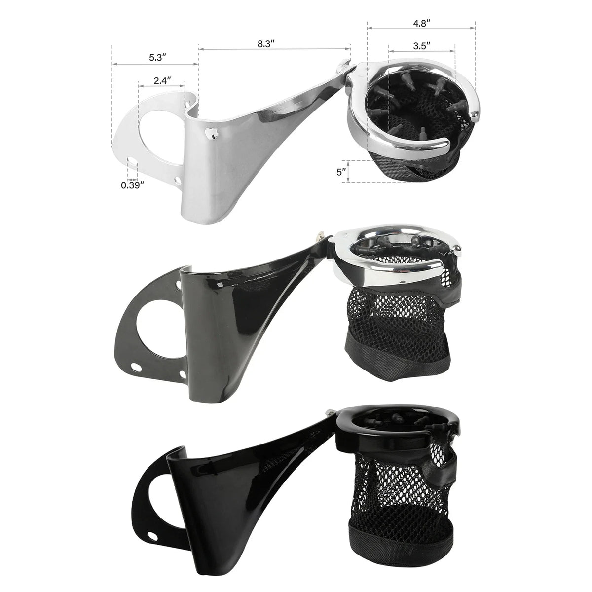 Cup Holder for Harley Road King, Electra Glide, Street Glide (2014–2025)
