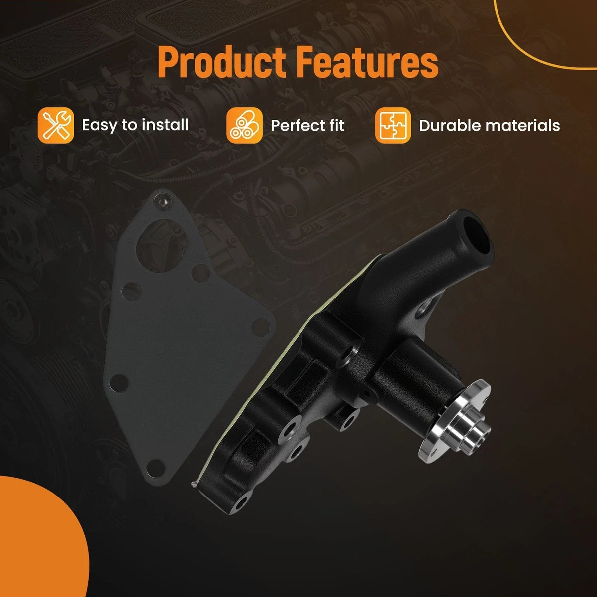 Water Pump for Isuzu Elf Journey (G201, C221, C240, G240)