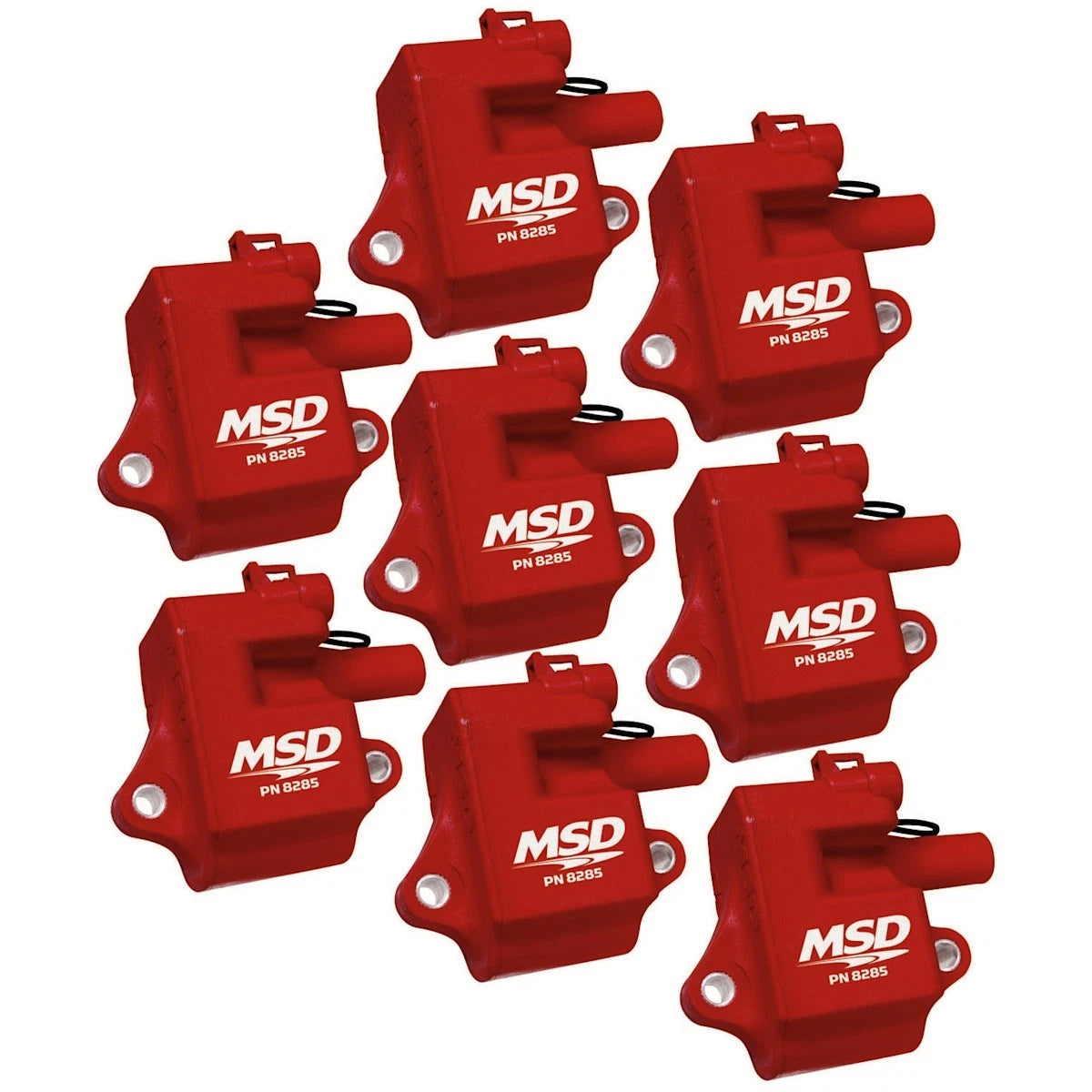 Set of 8 MSD Ignition Coils for Chevy Corvette Camaro (1998–2004) 82858