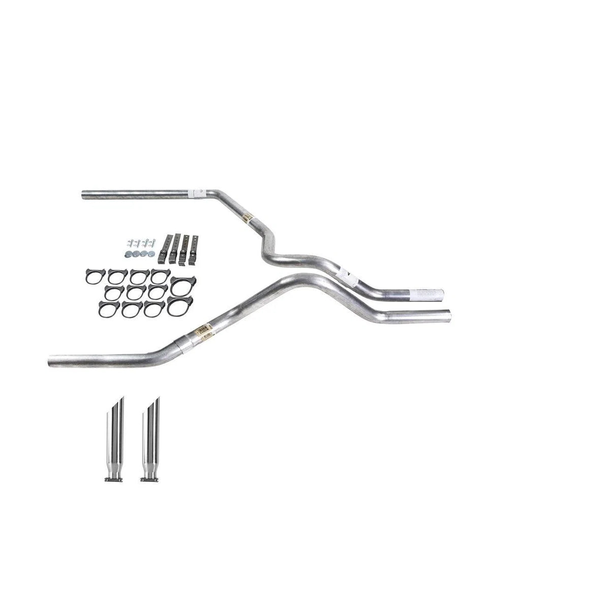 Dual Exhaust Pipe for Titan 04-05 (2.5" No Muffler SC Tip)