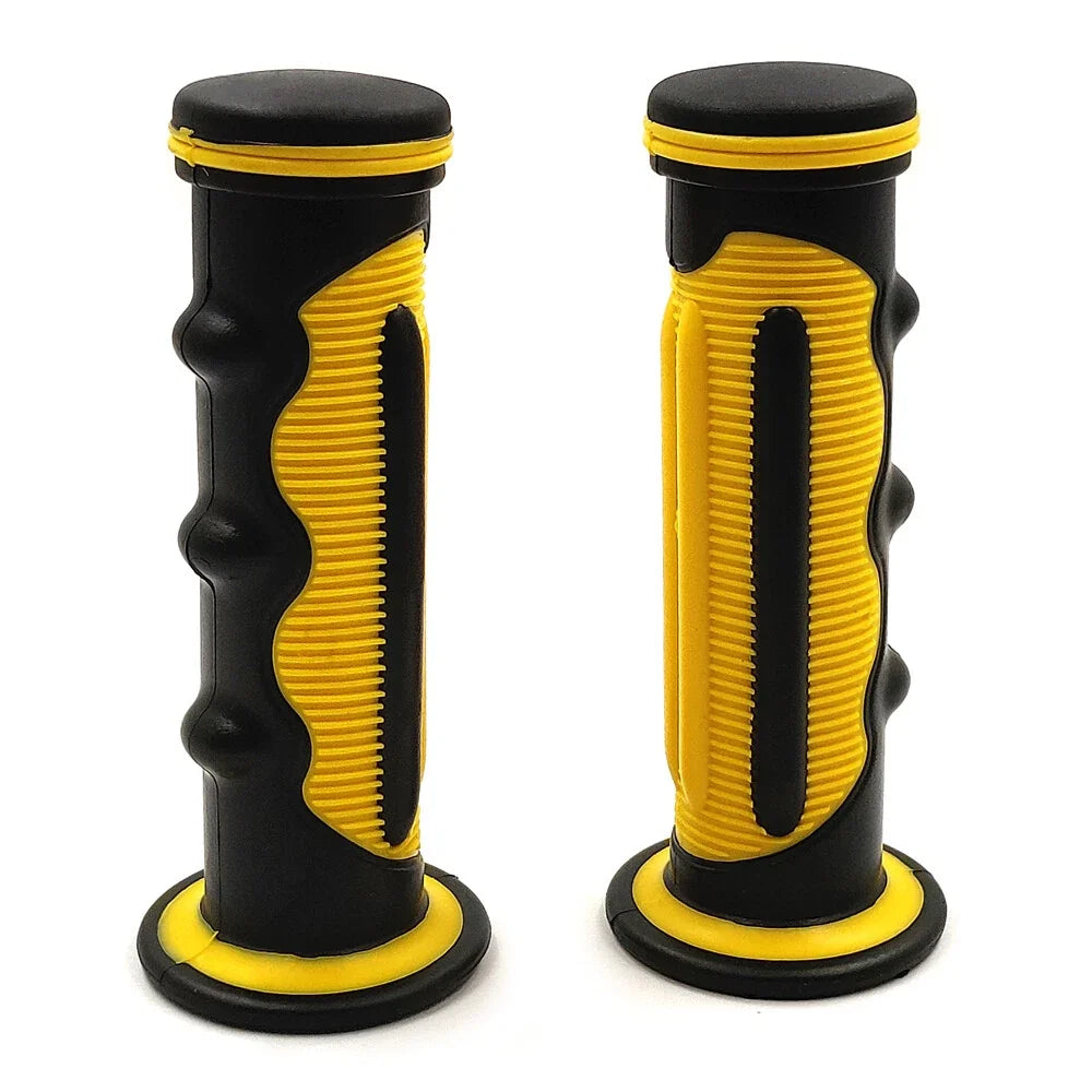 22mm 7/8" Rubber Handlebar Grips for Harley Motorcycle