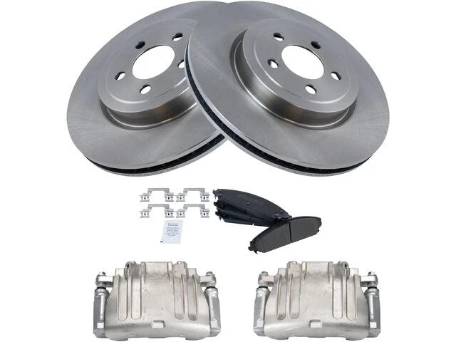 Set of 4 Brake Pads Rotors Calipers for Chrysler 300 (2005–2011) 65865NHNM