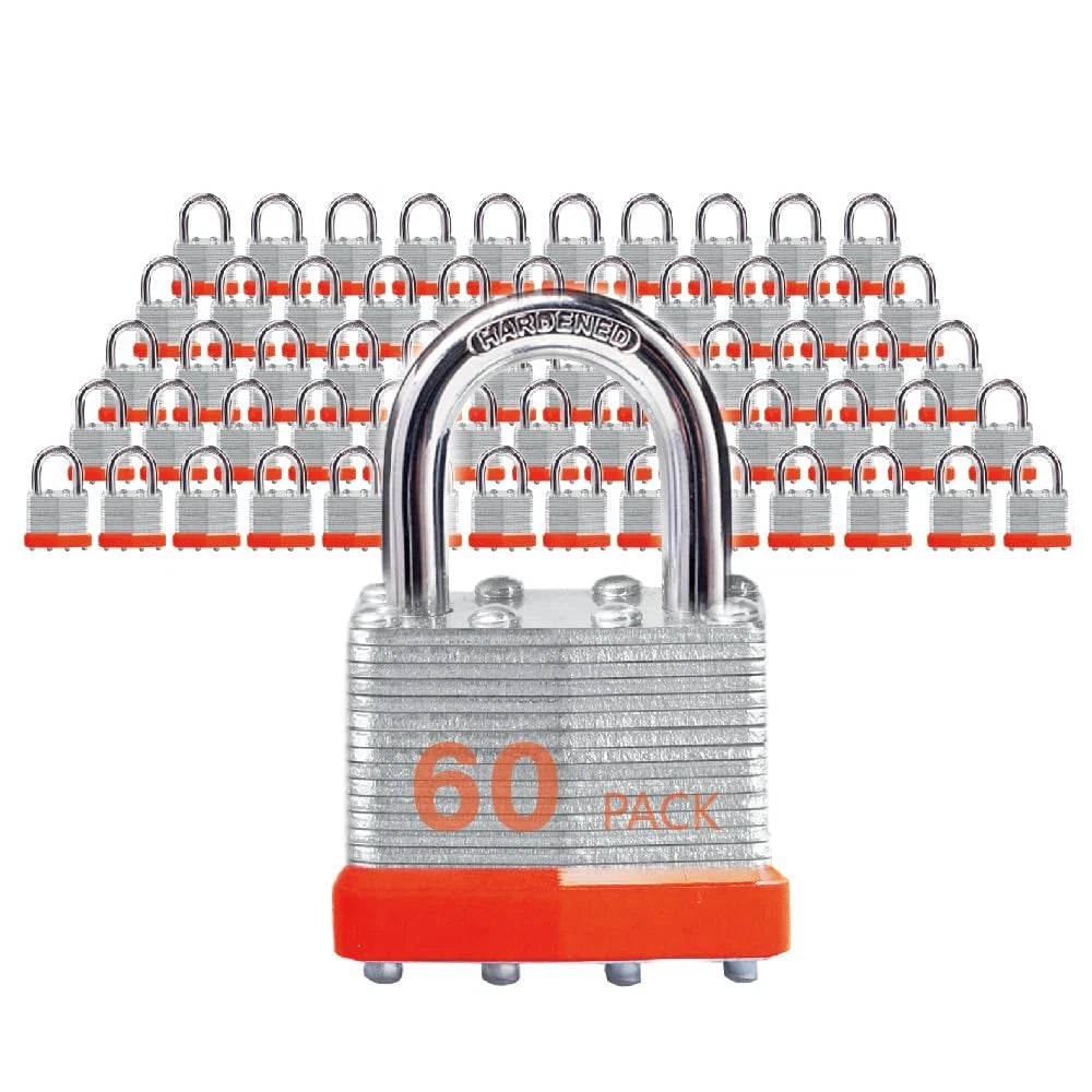 Keyed Alike Laminated Steel Padlocks for Sheds, Fences (No Year Range)