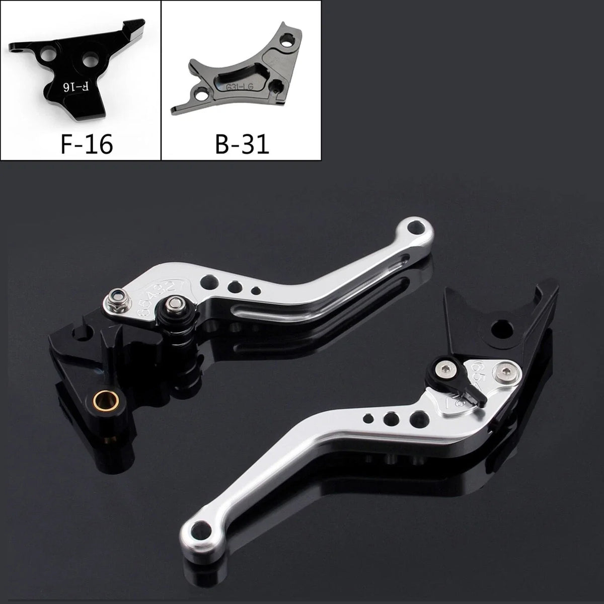 Short Adjustable Brake Clutch Levers for BMW G310R G310GS (2017–2018)