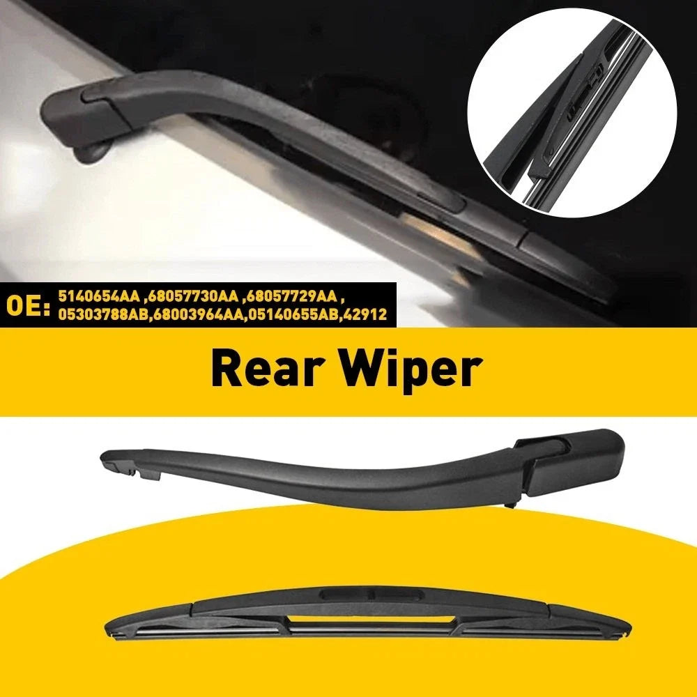 Rear Wiper Arm & Blade for Dodge Nitro (2007–2009) & Magnum (2005–2008)
