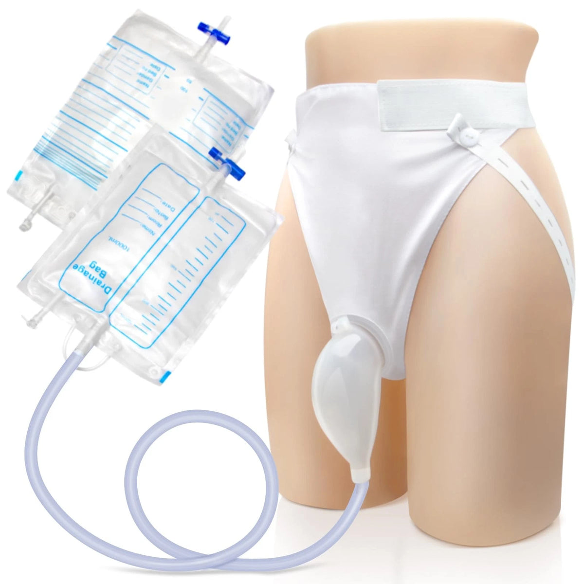 Catheter for Men, Urine Collection Bag (Elderly)