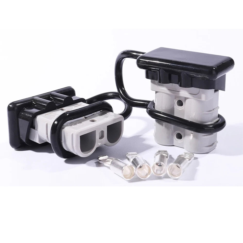 2X Gray 175A Battery Quick Connect Winch Connector Plug