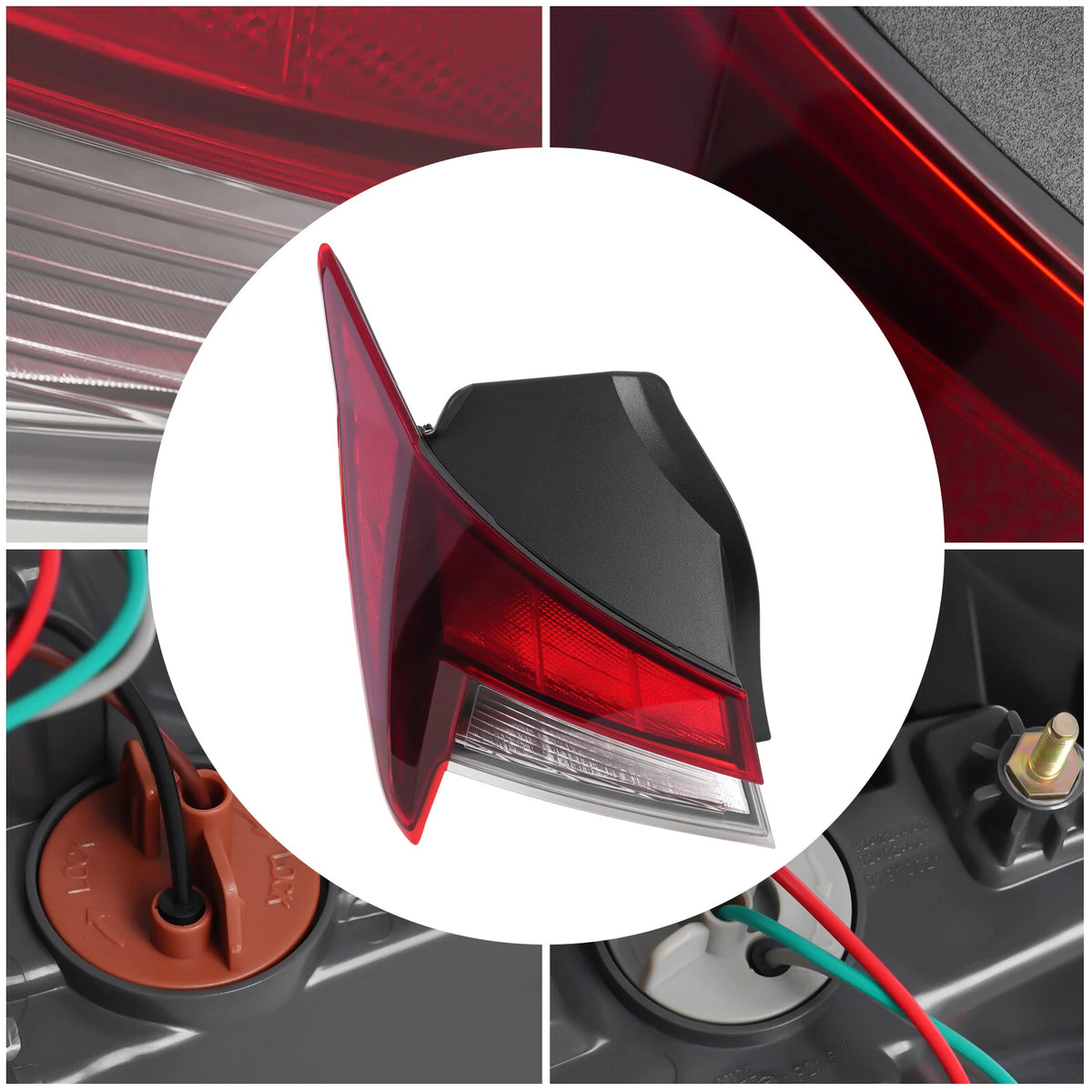 Left Tail Light for Hyundai Elantra (2021–2024) 92401-AA000