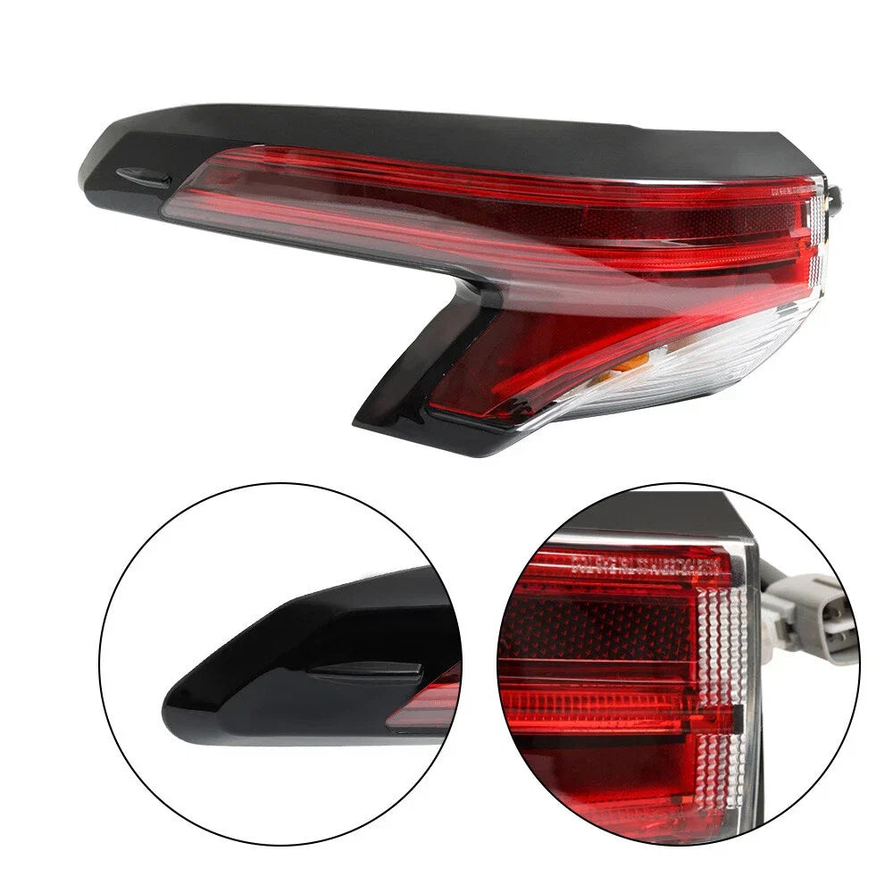 LED Clear Outer Left Tail Light Assembly for Toyota Sienna (2021–2022)