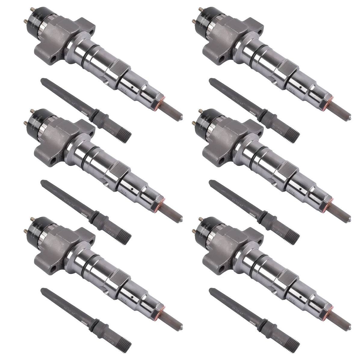 Set of 6 Fuel Injectors for Cummins ISL ISC 8.9L Diesel