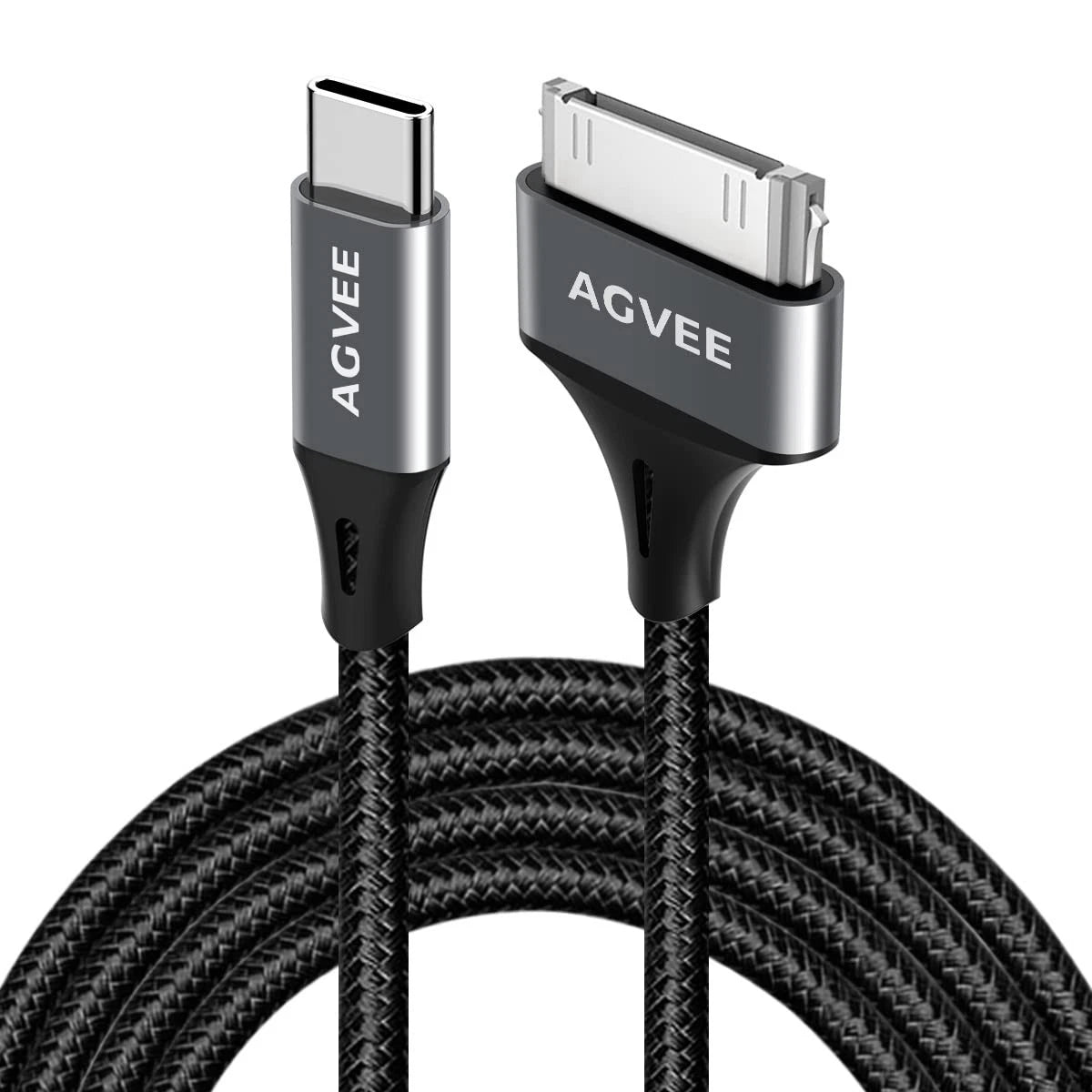 2X 3ft USB-C to 30 Pin Cable for Old iPhone (No Part Numbers)