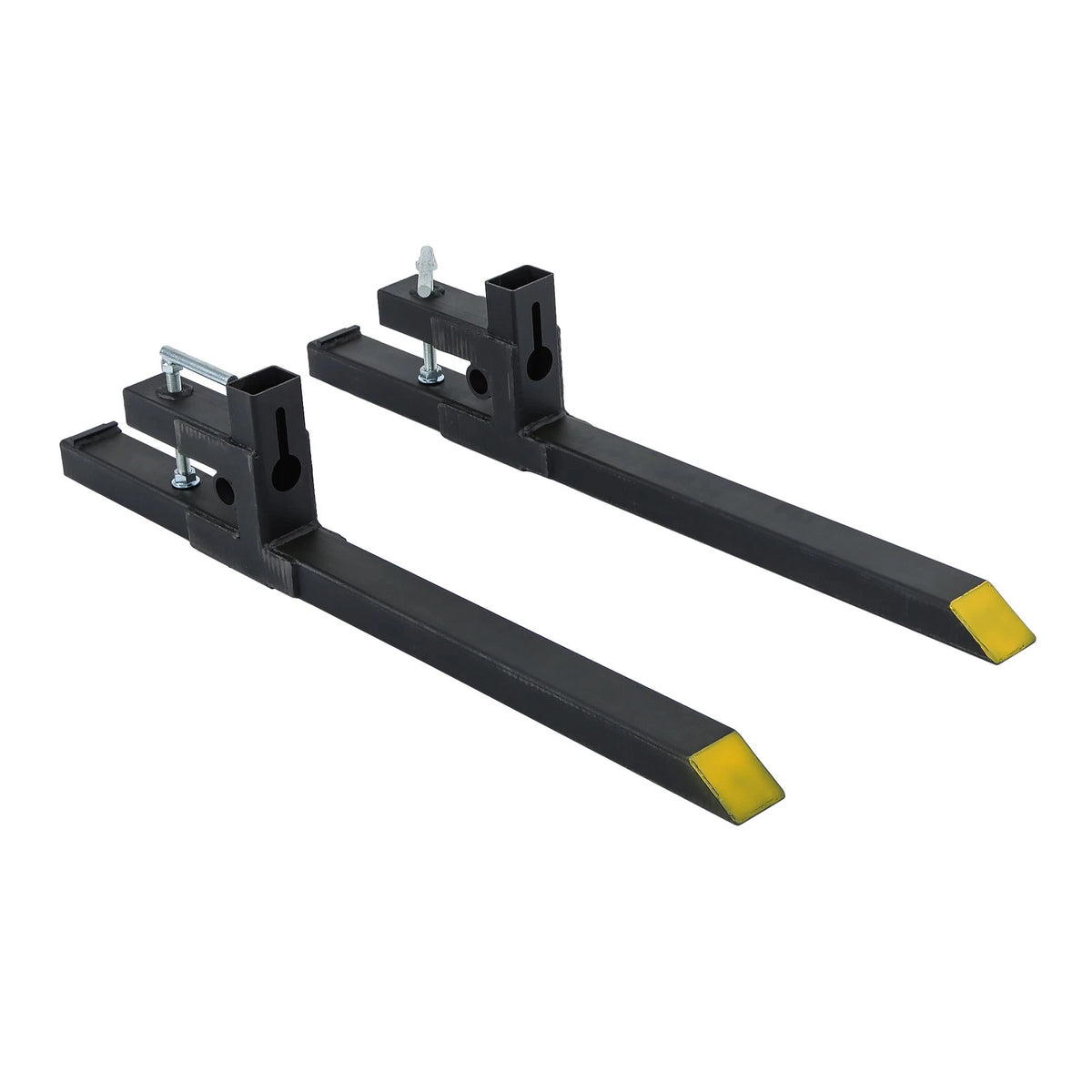 43" Clamp On Pallet Forks for Tractor Skid Steer (Heavy Duty 2000lbs)