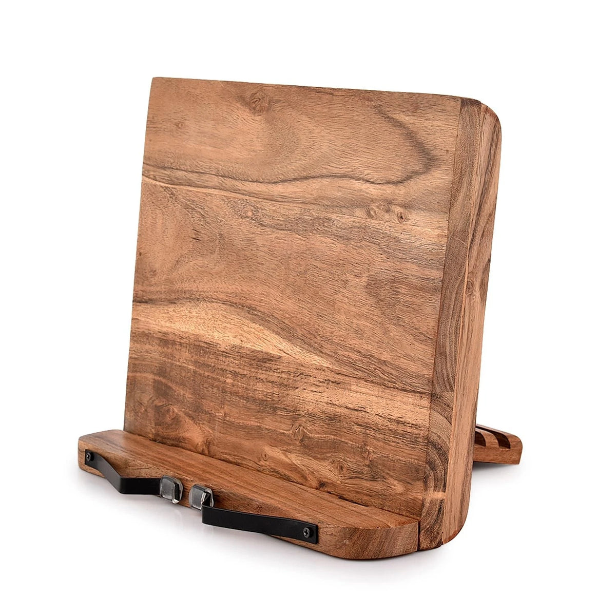 Adjustable Acacia Wood Book Stand for Textbook