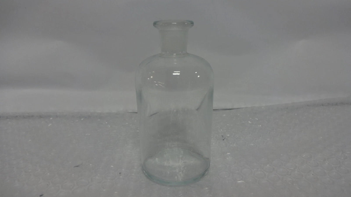 Clear Glass 5" Bottle for Vintage T.C.W. Lab Apothecary