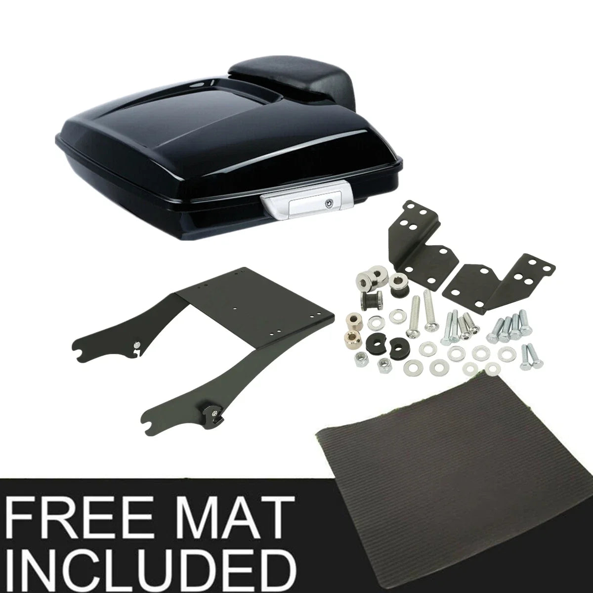 Razor Trunk Mount Rack with Docking Kit for Harley Touring Street Glide (1997–2008)