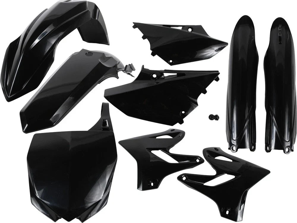 Full Plastic Kit for Yamaha YZ125 YZ250 (2015–2019) - Black