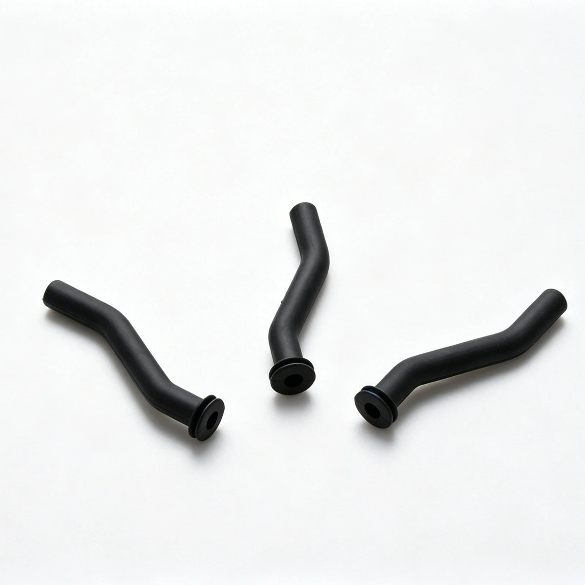 3 Pack Fuel Pump Vacuum Hose for John Deere Black Rubber