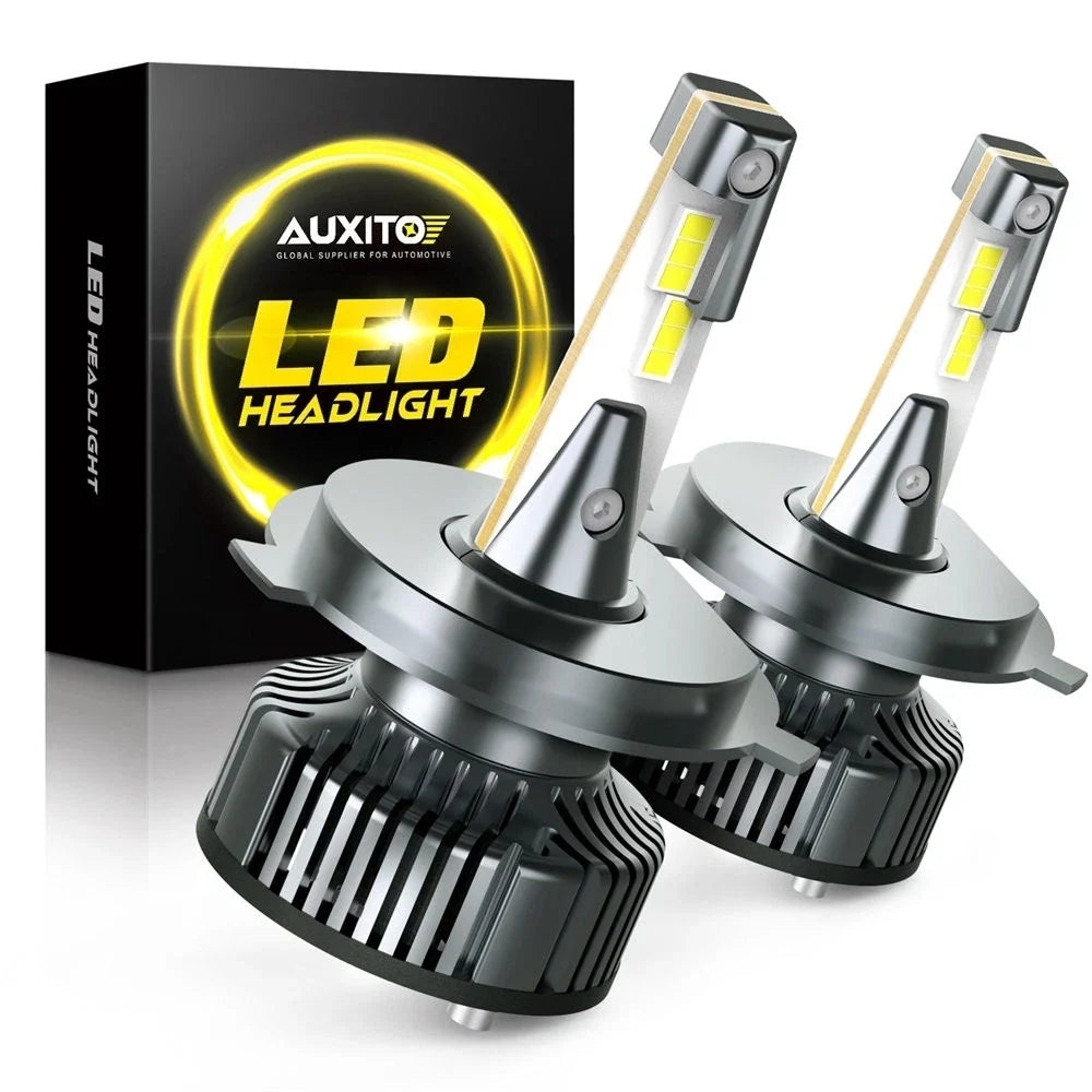 AUXITO H4 9003 HB2 LED Headlight Bulbs Kit 6500K for