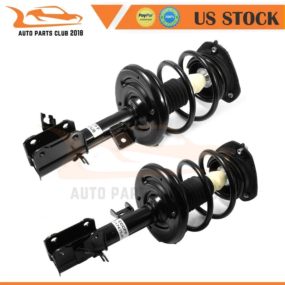 Set of 2 Complete Struts with Coil Spring for Nissan Altima (2007–2013)