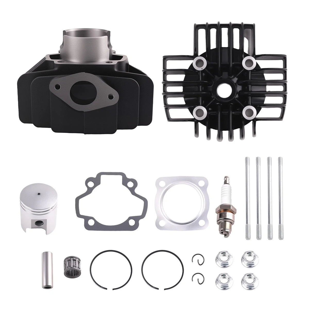 60cc Big Bore Cylinder Piston Gasket Head Kit for Yamaha PW50 (1981–2023)