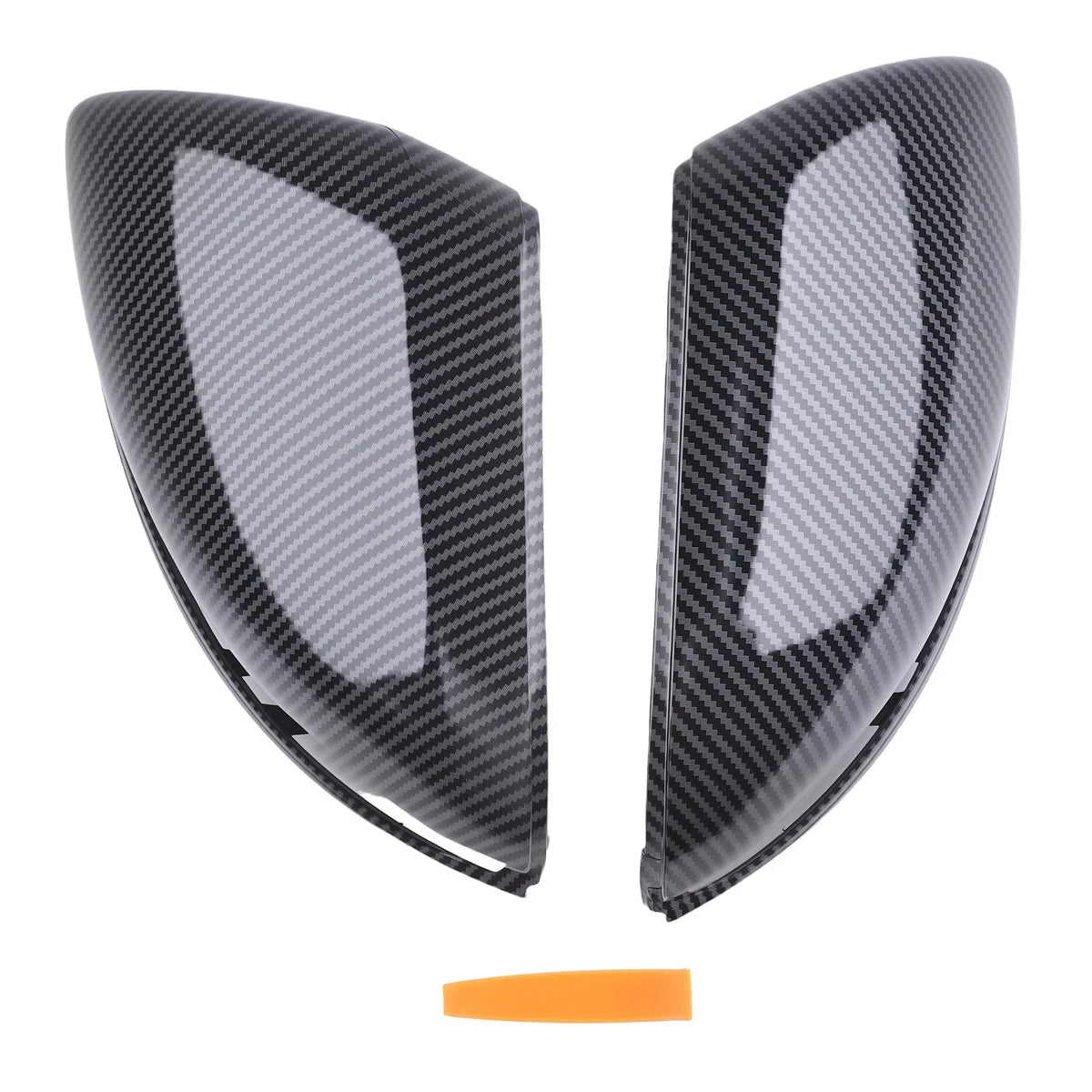 Mirror Cover Caps for Mercedes W205 C Class GLC X253 (2014–2019) ABS Pair
