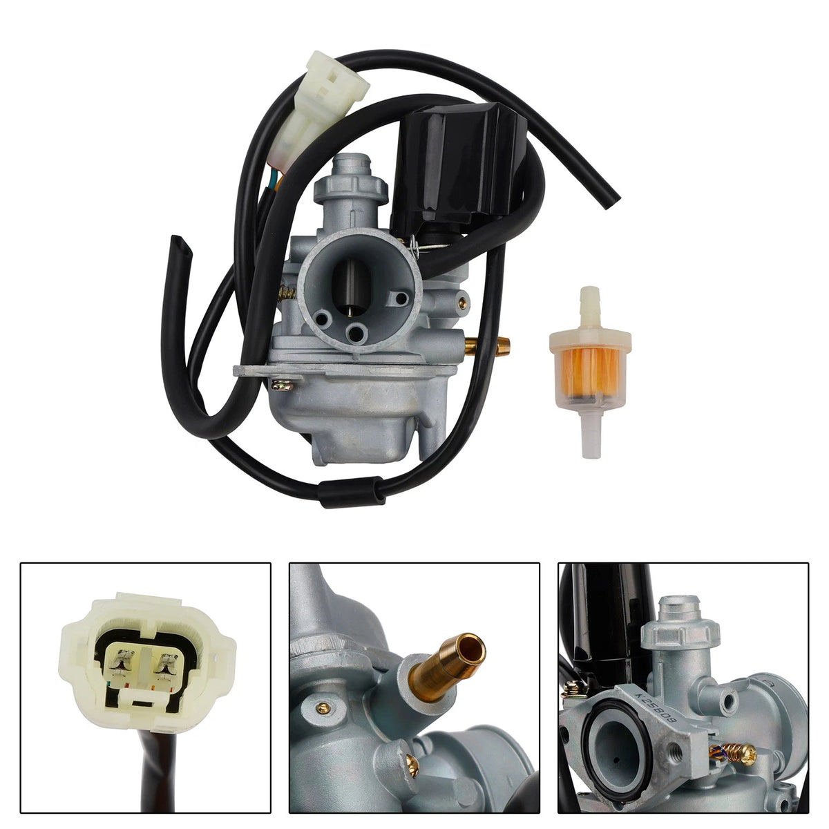 Carburetor Carb for Kawasaki KFX50 KFX90C (2007–2022) M576-A124-TI