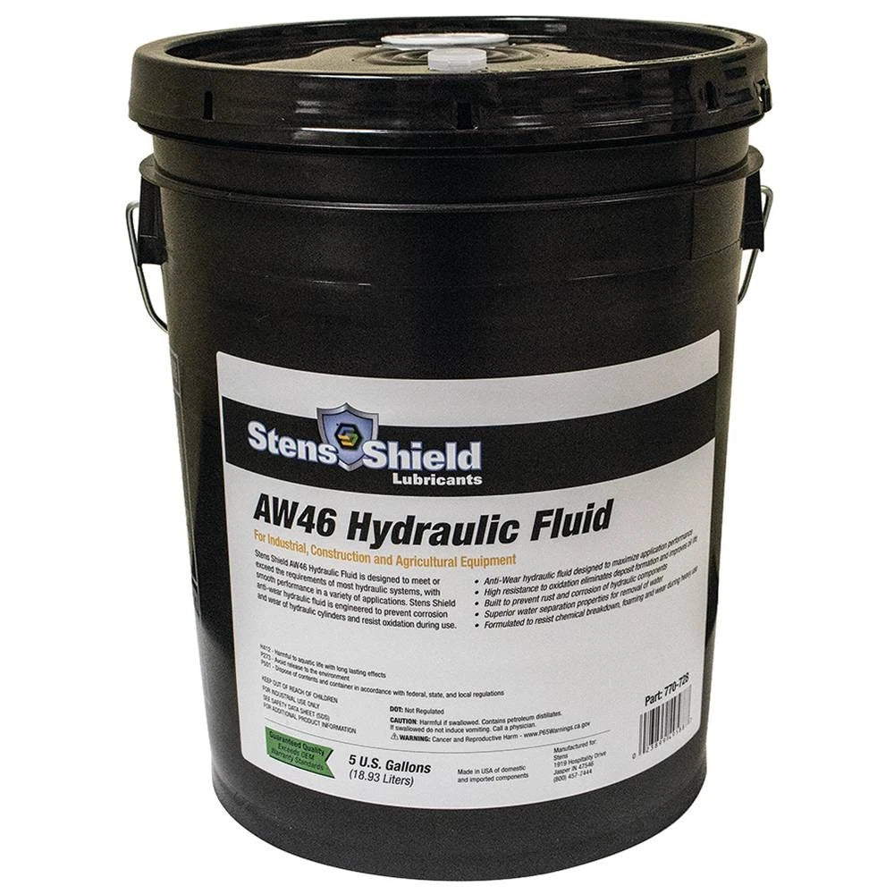 5 Gallon Hydraulic Fluid Aw46 for (770-728)