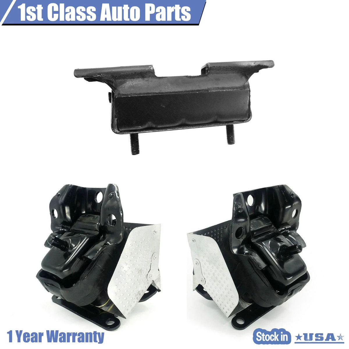 Engine Motor Trans Mount Set for Silverado Sierra Tahoe Yukon (2007–2014) A2638 A5365