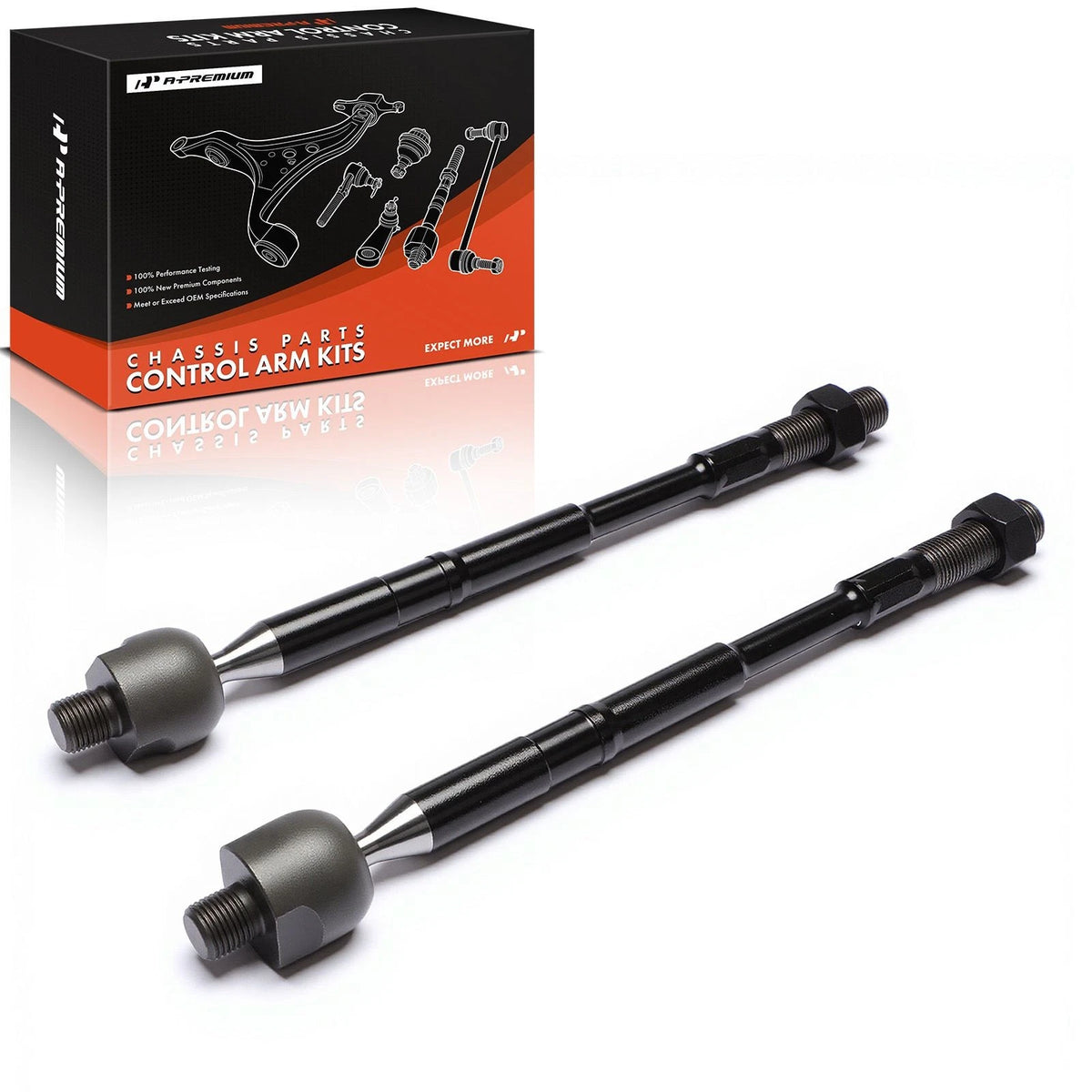 2X Front Inner Side Tie Rod End for Hyundai Venue (2020–2024) 56540K2000, MS90766