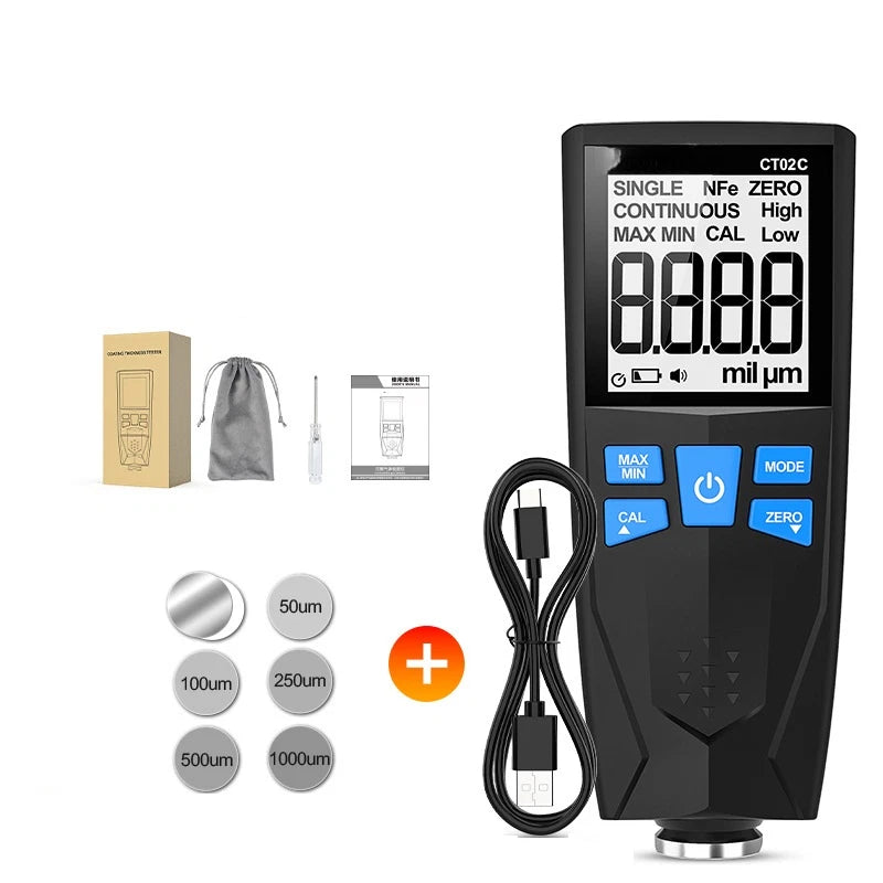 CT02 Coating Thickness Tester for Automotive Refinishing (2010–2023)