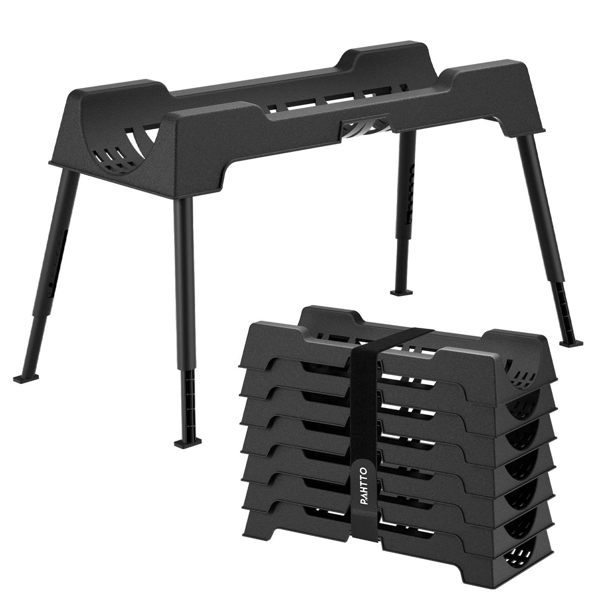 15FT Heavy-Duty Camper Waste Hose Holder with 7 Adjustable Sections