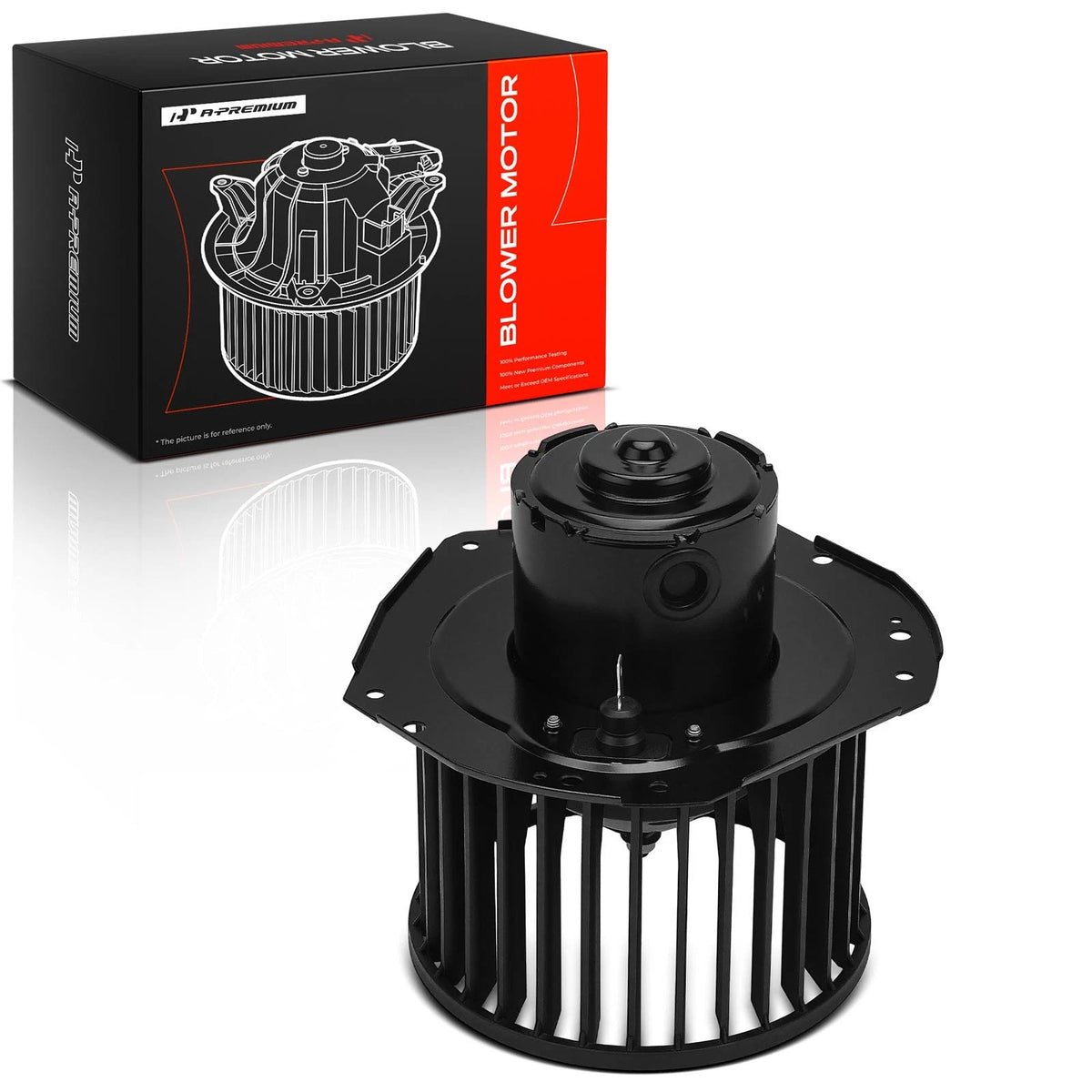 HVAC Blower Motor w/ Wheel Assembly for Chevy S10 Blazer GMC Sonoma (1983–2005) - 88960338, 15-8553, 700142, 35337