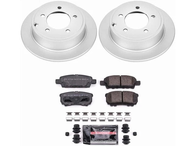 Brake Pad and Rotor Kit for Mitsubishi Lancer (2008–2017) 13266CKDJ