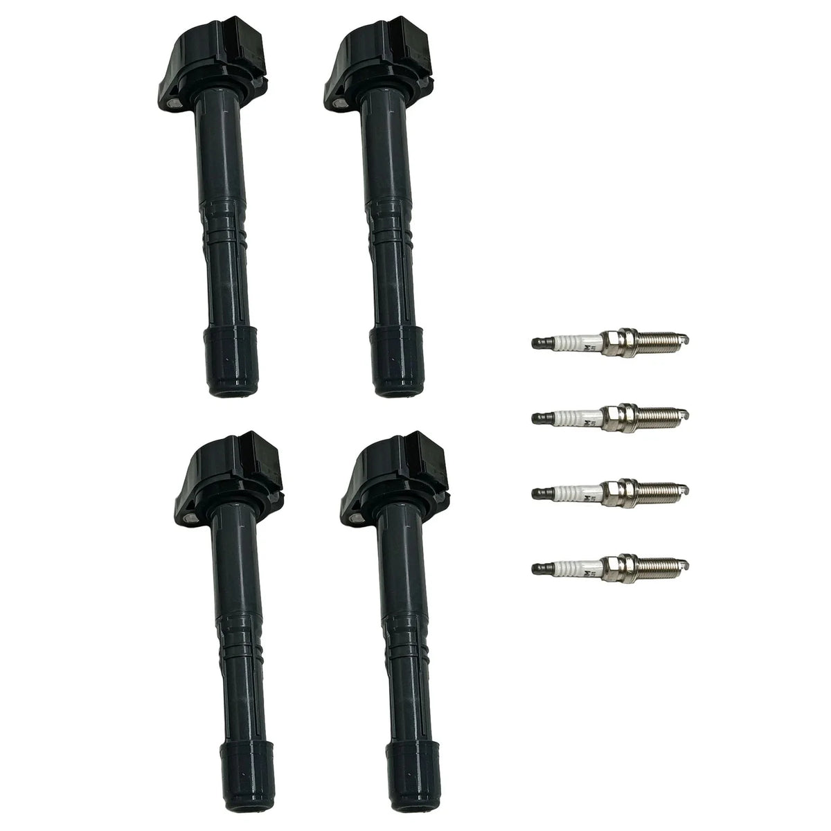 4X Ignition Coil & 4X Iridium Spark Plug for Honda Accord (2003–2017) UF712