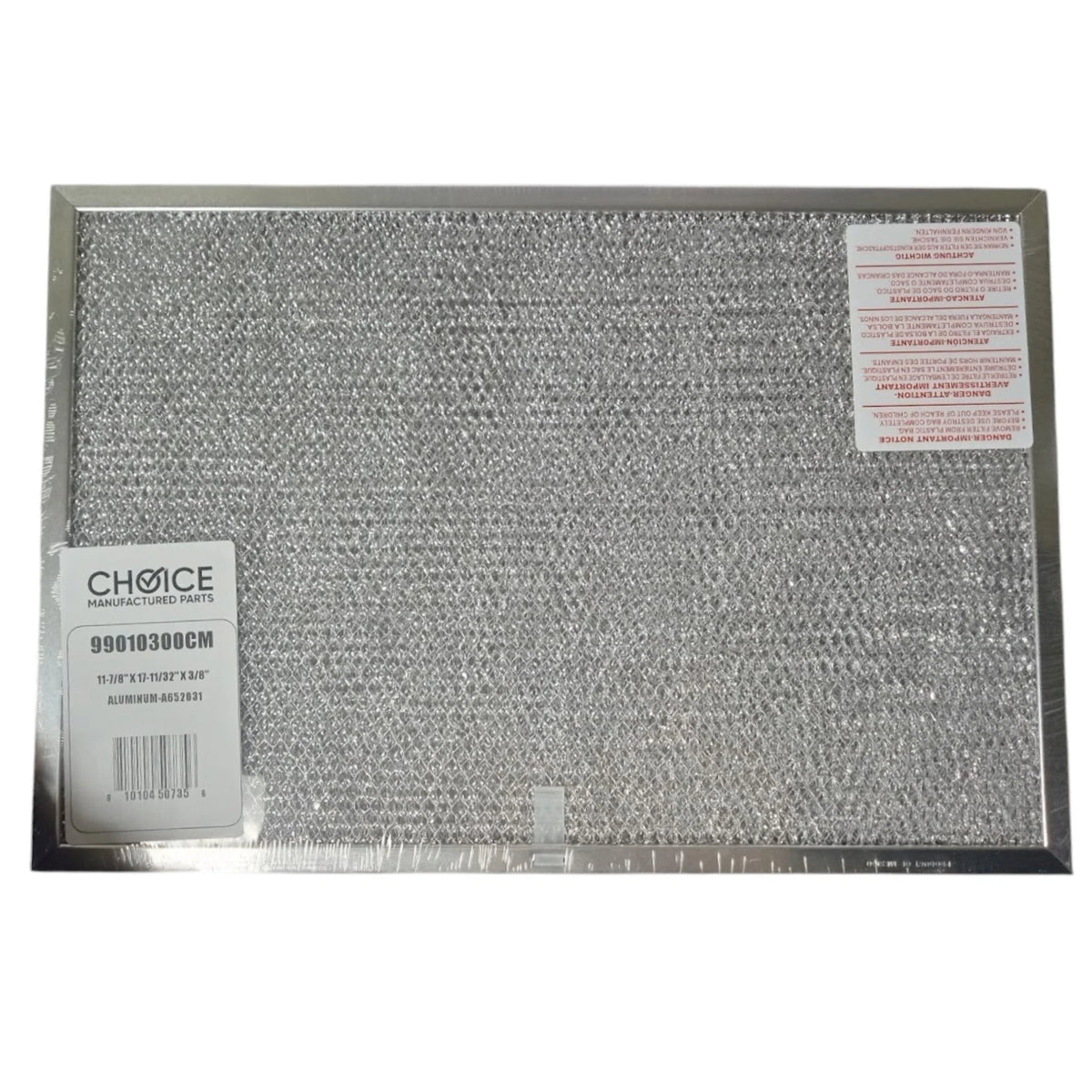 Aluminum Grease Range Vent Hood Filter for Broan