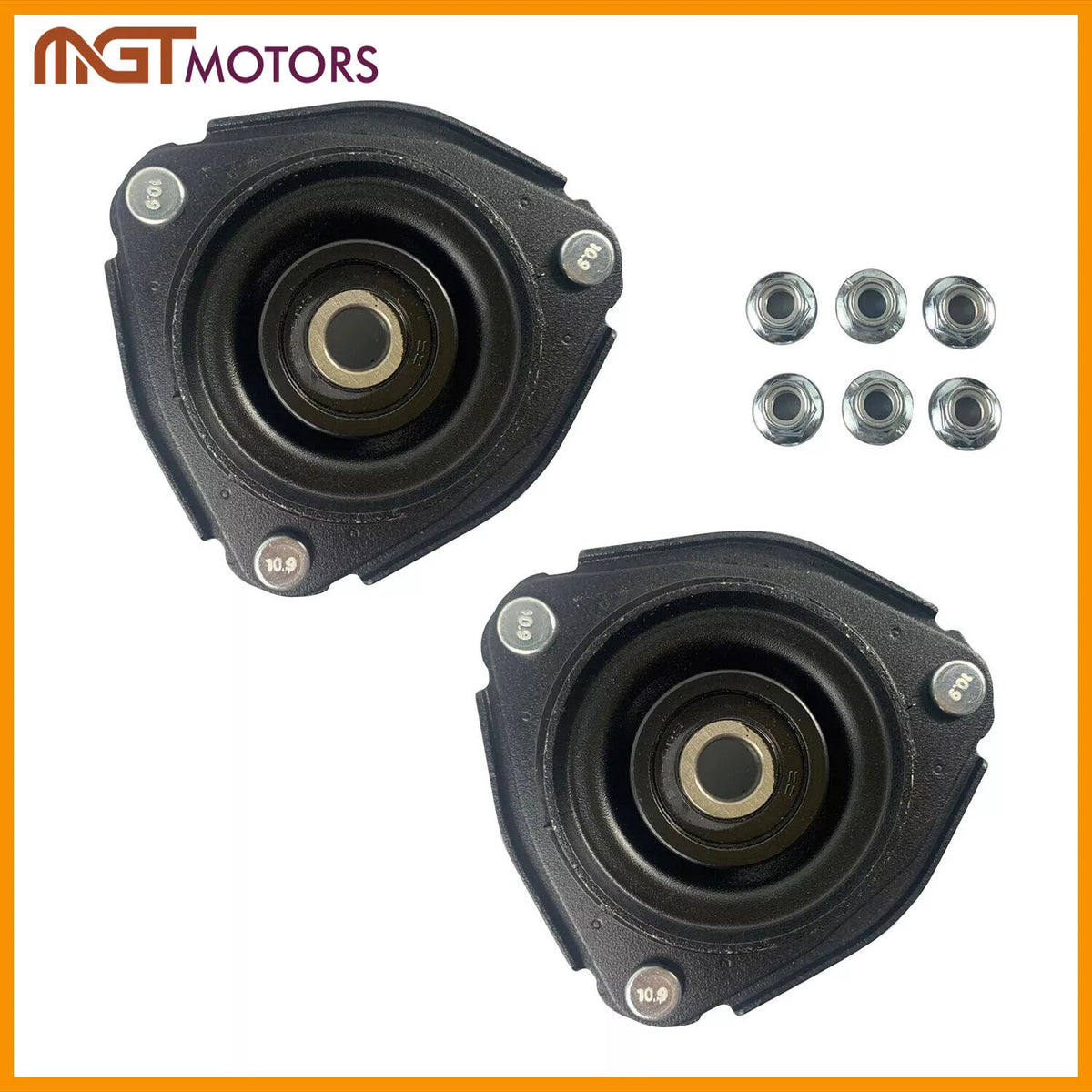 Set of 2 Front Upper Shock Strut Mounts for Toyota Rav4 (1996–2005) SM5162